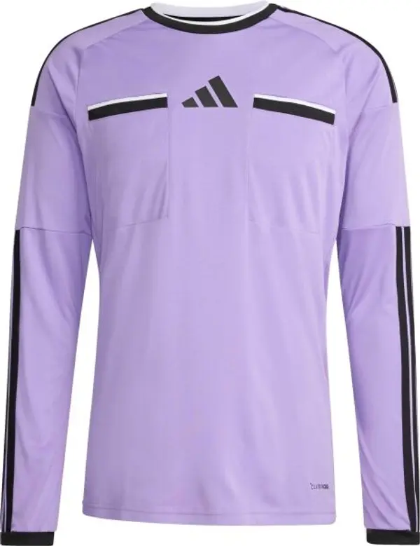 adidas adidas REFEREE 26 JERSEY SL Мъжка съдийска тениска, лилаво, размер XXL