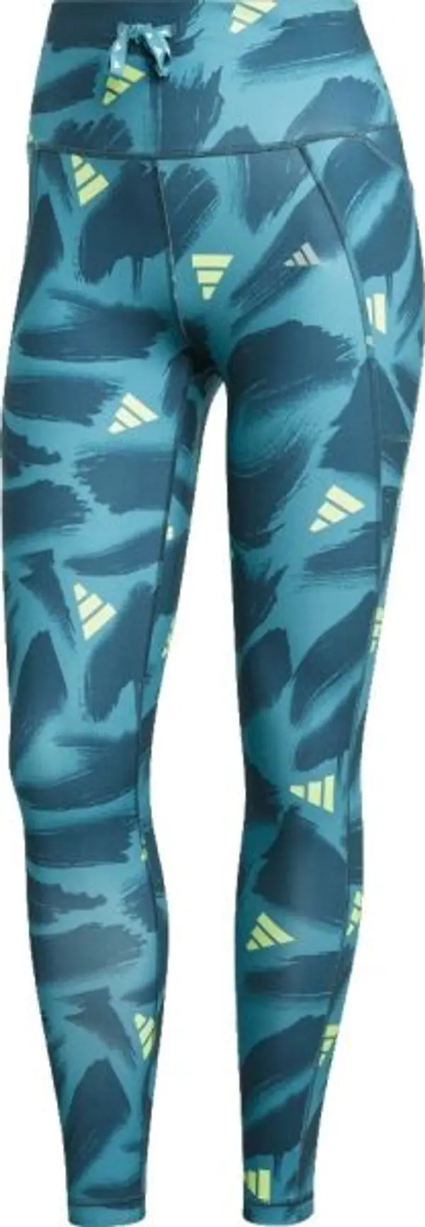 adidas adidas RUN ESS AOP 7/8 Дамски клин за бягане, тъмнозелено, размер