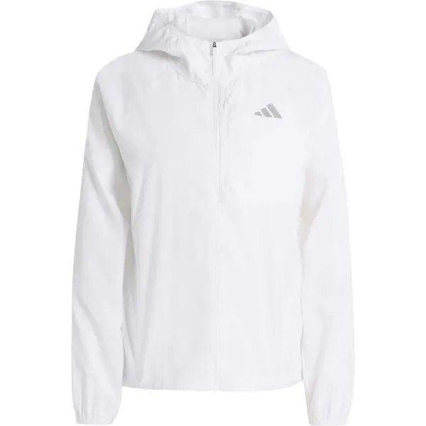 Adidas adidas RUN ESSENTIALS JACKET W Дамско яке за бягане, бяло, размер