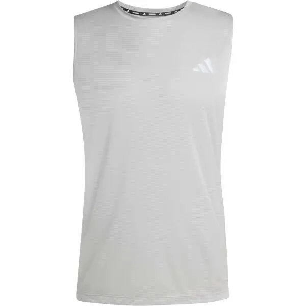 adidas adidas RUN ESSENTIALS  M Мъжки спортен потник, сиво, размер