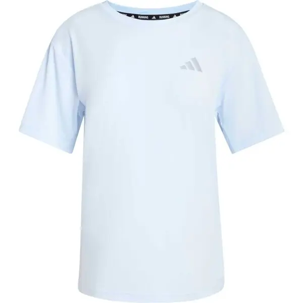adidas adidas RUN ESSENTIALS TEE W Дамска тениска за бягане, светлосиньо, размер