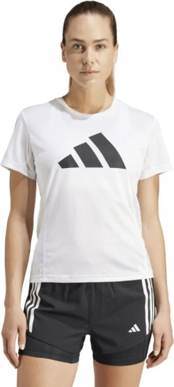 adidas adidas RUN IT TEE Дамската тениска за бягане, бяло, размер