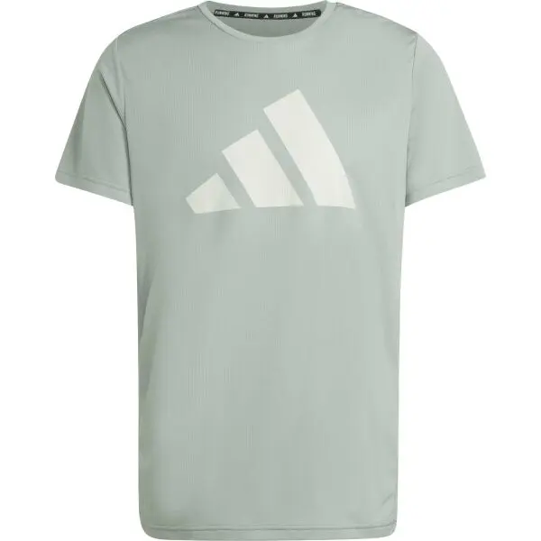 adidas adidas RUN IT TEE Мъжка тениска, сиво, размер XXL