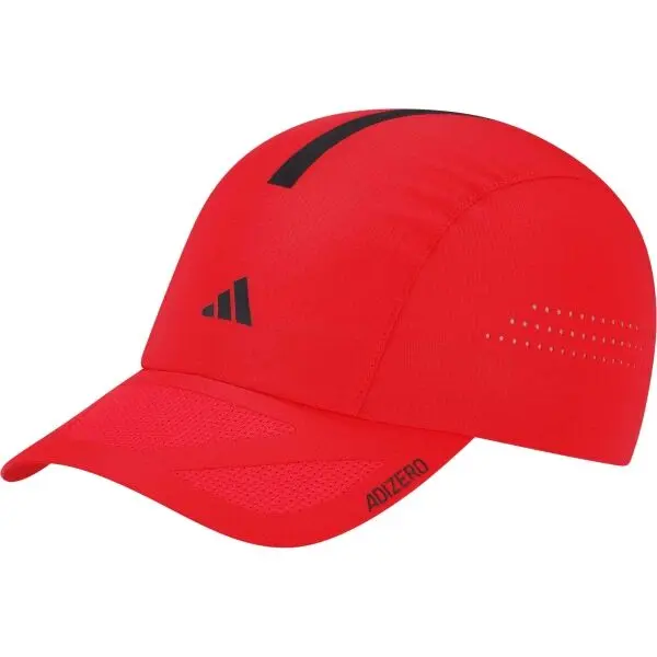 adidas adidas RUNNING X ADIZERO HEAT.RDY CAP Универсална шапка с козирка, червено, размер