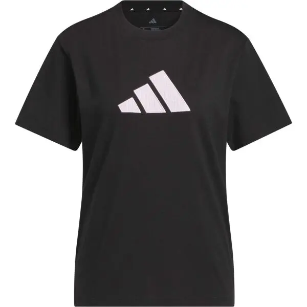 adidas adidas SC GINGHAM TEE W Дамска тениска, черно, размер