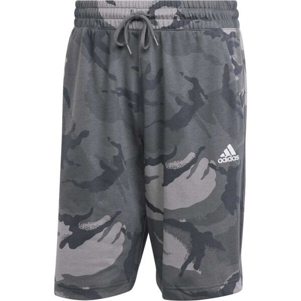 adidas adidas SEASONAL ESSENTIALS CAMOUFLAGE SHORTS Мъжки къси панталони, тъмносиво, размер