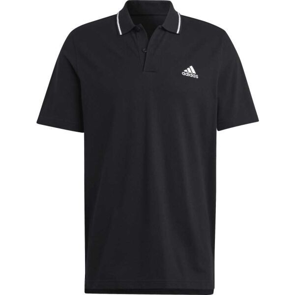 adidas adidas SL POLO PQ PS Мъжка блуза, черно, размер