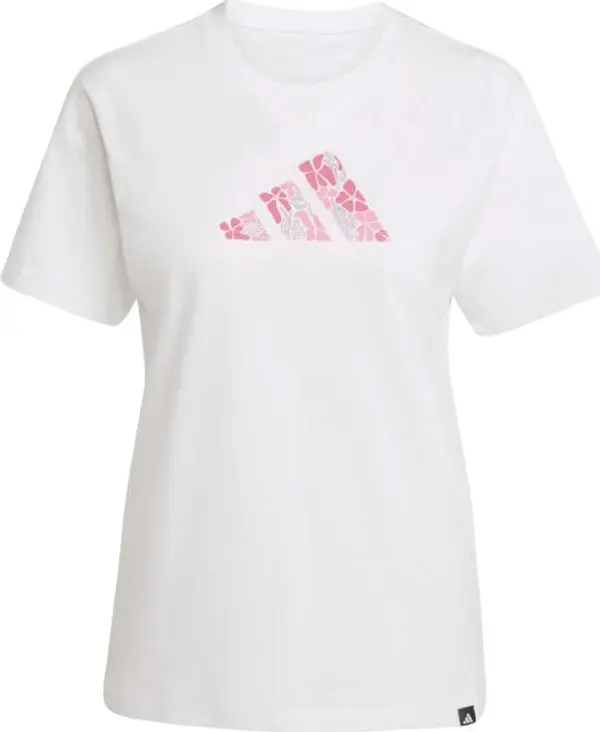 Adidas adidas SOFTS TEE 1 W Дамска тениска, бяло, размер