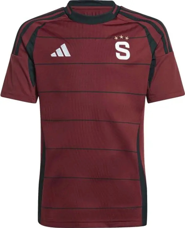 adidas adidas SPARTA PRAGUE 24/25 HOME JERSEY KIDS Детска фланелка, винен, размер