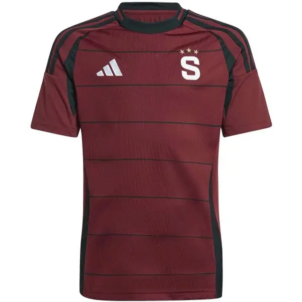adidas adidas SPARTA PRAGUE 24/25 HOME JERSEY KIDS Детска фланелка, винен, размер