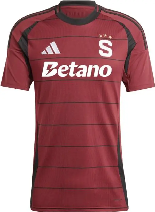Adidas adidas SPARTA PRAGUE 24/25 HOME JERSEY Мъжка фланелка, винен, размер
