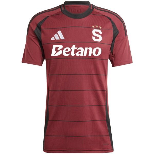 adidas adidas SPARTA PRAGUE 24/25 HOME JERSEY Мъжка фланелка, винен, размер