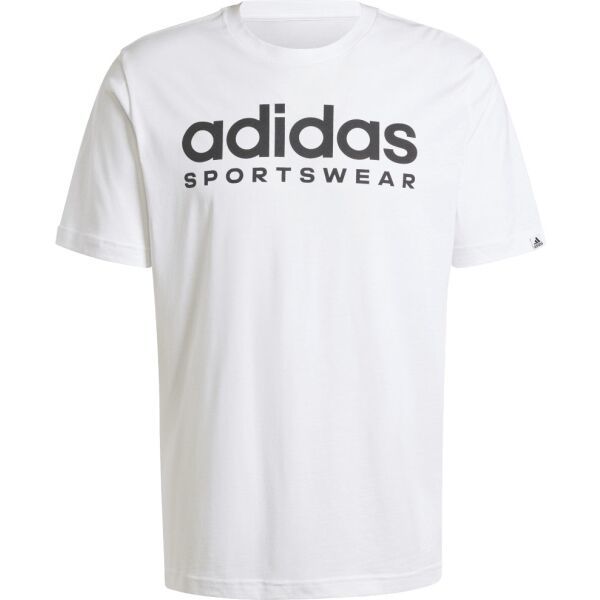 adidas adidas SPORTSWEAR GRAPHIC TEE Мъжка тениска, бяло, размер