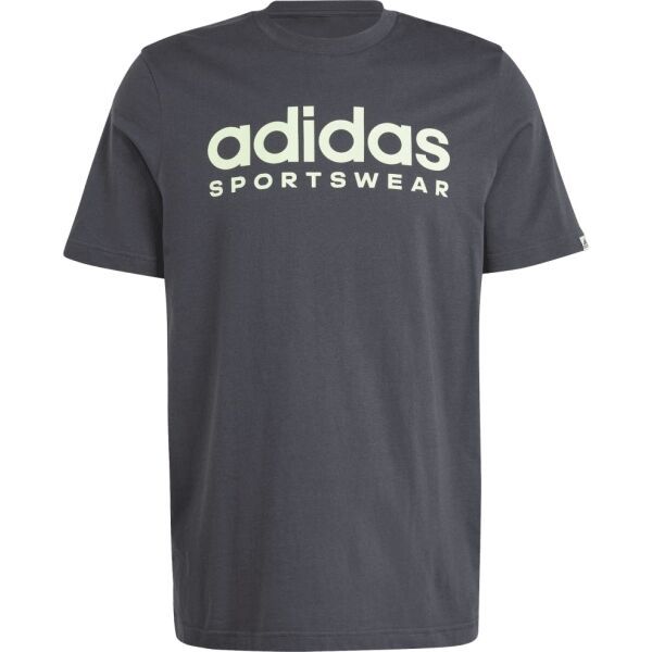 adidas adidas SPORTSWEAR GRAPHIC TEE Мъжка тениска, тъмносиво, размер
