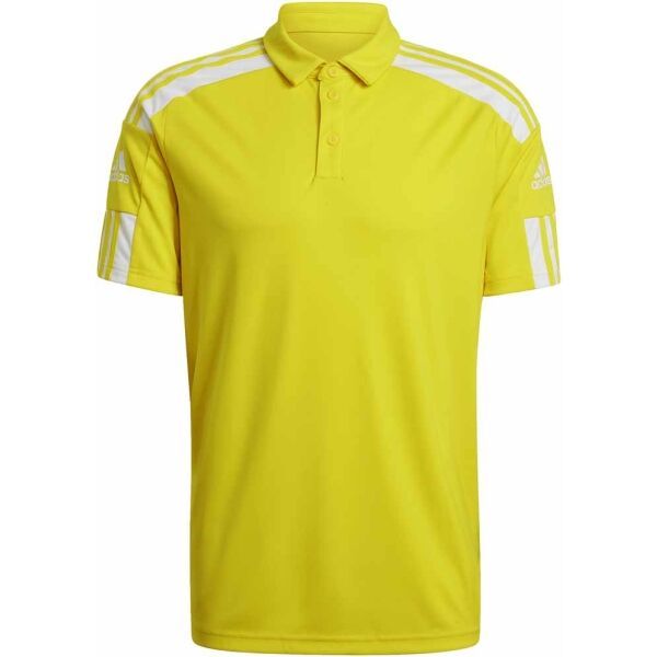 adidas adidas SQ21 POLO Мъжка тениска с яка, жълто, размер