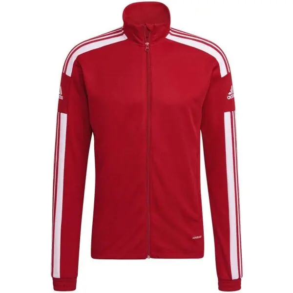 Adidas adidas SQ21 TR JKT Мъжки футболен суитшърт, червено, размер