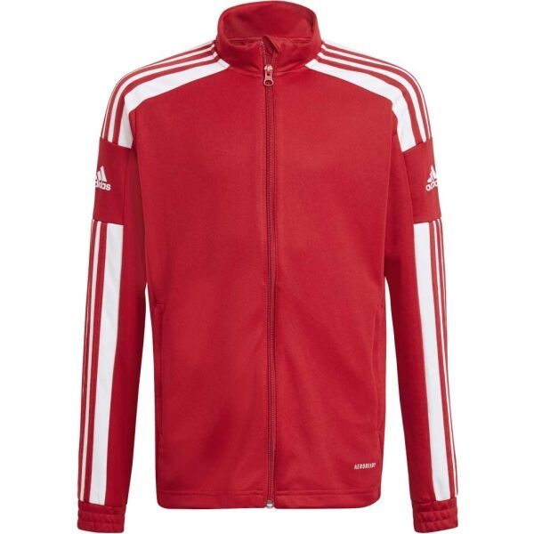 adidas adidas SQ21 TR JKT Y Момчешки футболен суитшърт, червено, размер