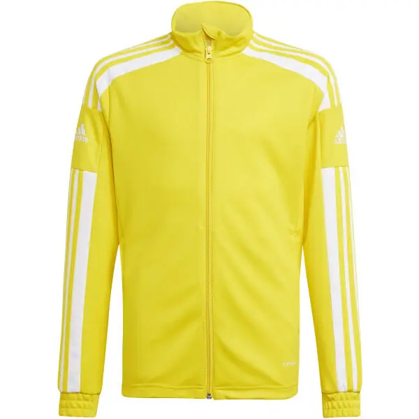 Adidas adidas SQ21 TR JKT Y Момчешки футболен суитшърт, жълто, размер