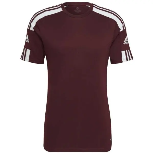 Adidas adidas SQUAD 21 JSY SS Мъжка футболна фланелка, винен, размер