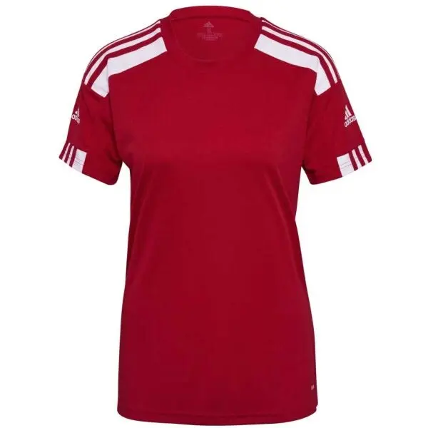 adidas adidas SQUADRA 21 JERSEY W Дамска футболна фланелка, червено, размер