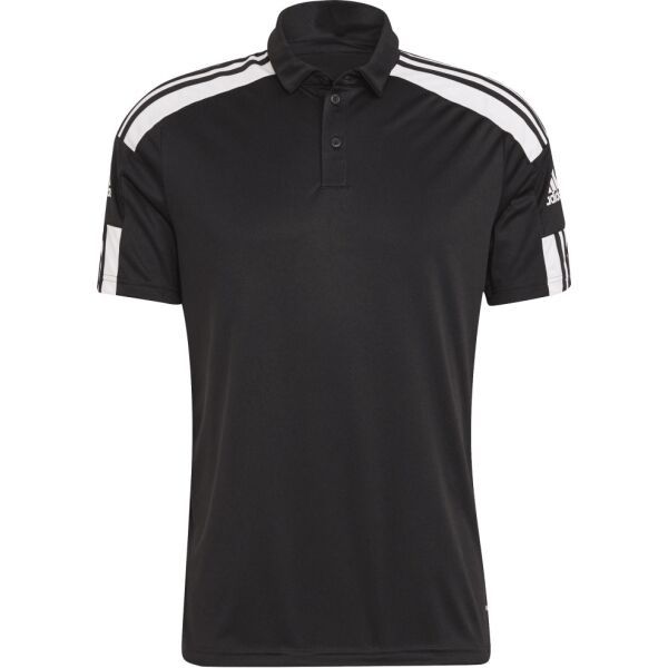 adidas adidas SQUADRA 21 POLO Мъжка тениска с якичка, черно, размер