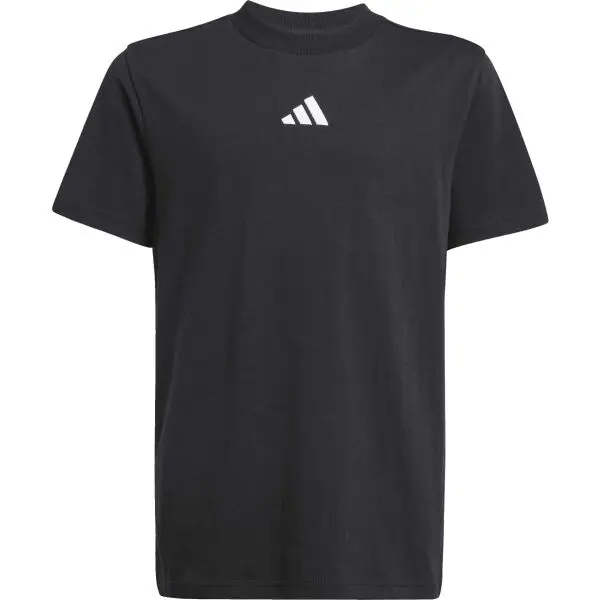 adidas adidas T-SHIRT KIDS Детска тениска, черно, размер