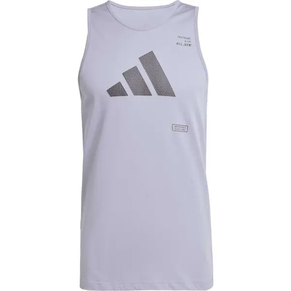 adidas adidas TANK TOP Мъжки потник, сиво, размер