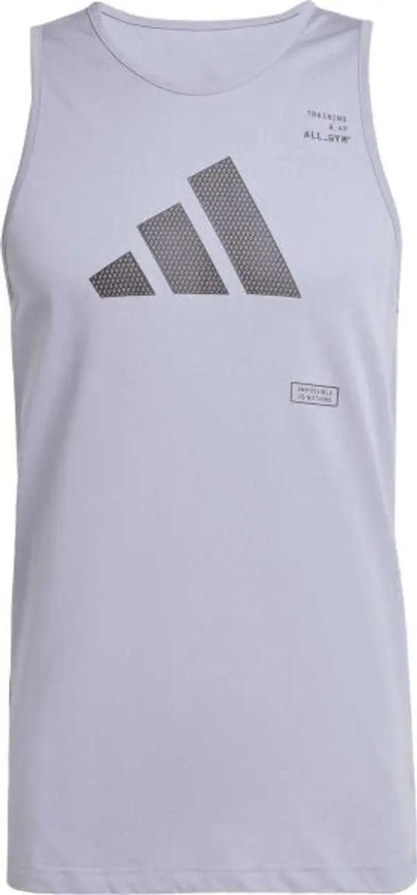 adidas adidas TANK TOP Мъжки потник, сиво, размер