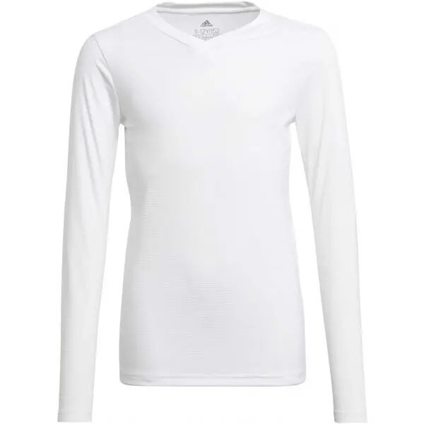 Adidas adidas TEAM BASE TEE Y Юношеска тениска за футбол, бяло, размер