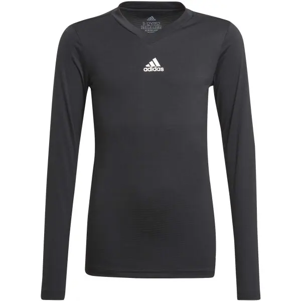 adidas adidas TEAM BASE TEE Y Юношеска тениска за футбол, черно, размер