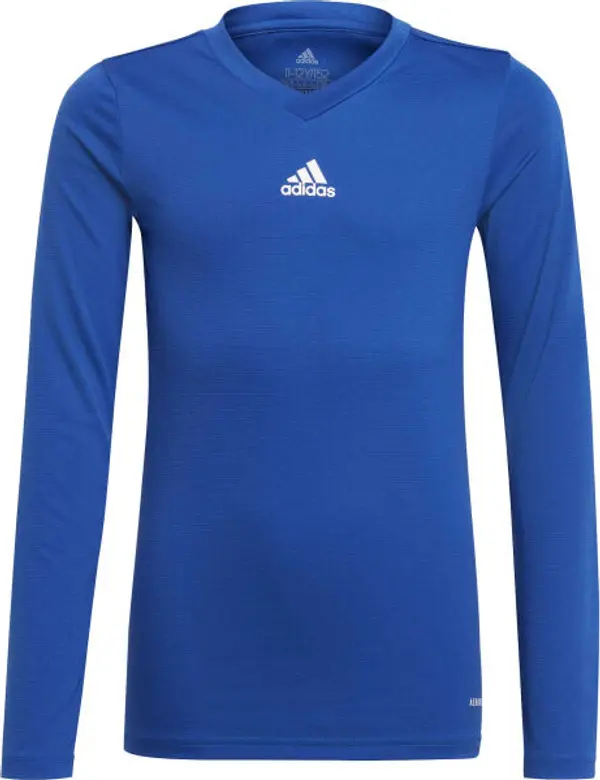 adidas adidas TEAM BASE TEE Y Юношеска тениска за футбол, синьо, размер
