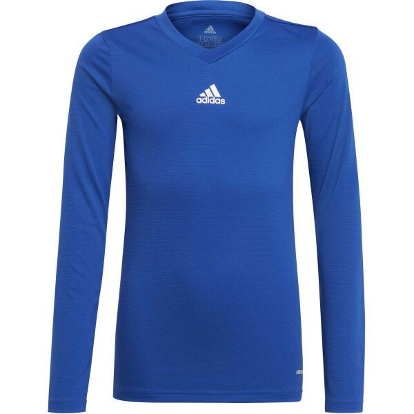 adidas adidas TEAM BASE TEE Y Юношеска тениска за футбол, синьо, размер