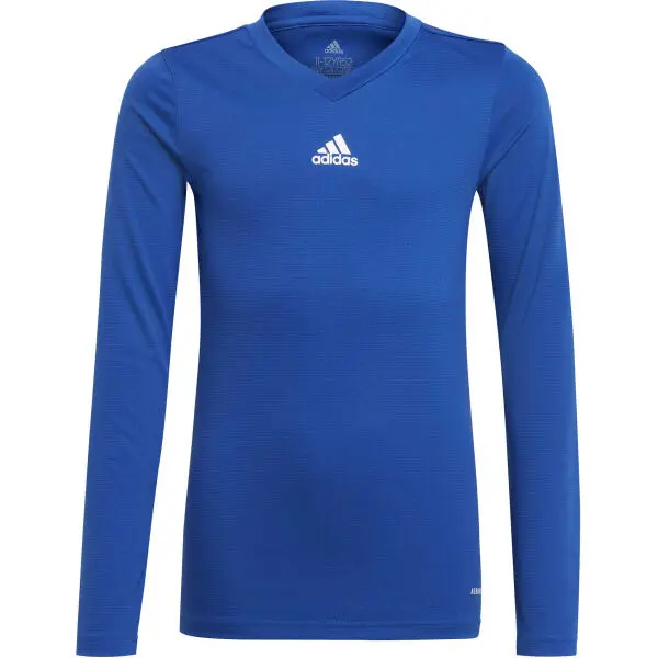 adidas adidas TEAM BASE TEE Y Юношеска тениска за футбол, синьо, размер