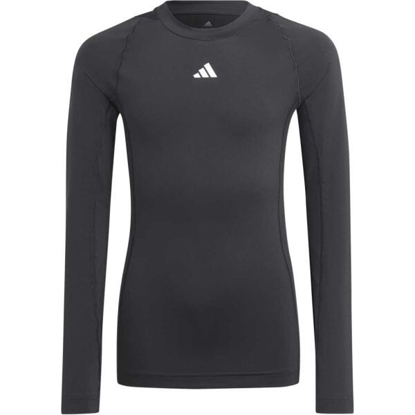 adidas adidas TECHFIT LONG SLEEVE TEE Мъжка тениска, черно, размер