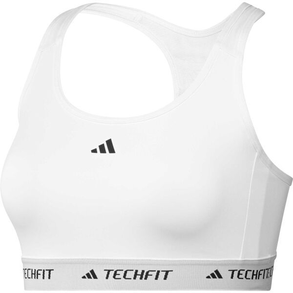 adidas adidas TECHFIT MEDIUM-SUPPORT BRA Дамски сутиен, бяло, размер