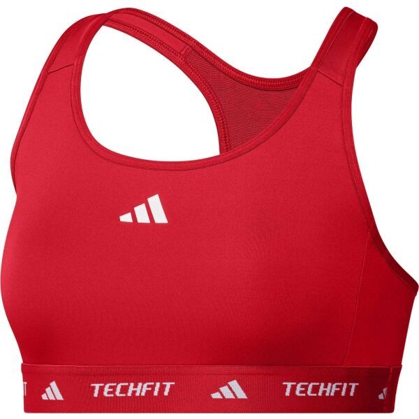 adidas adidas TECHFIT MEDIUM-SUPPORT BRA Дамски сутиен, червено, размер
