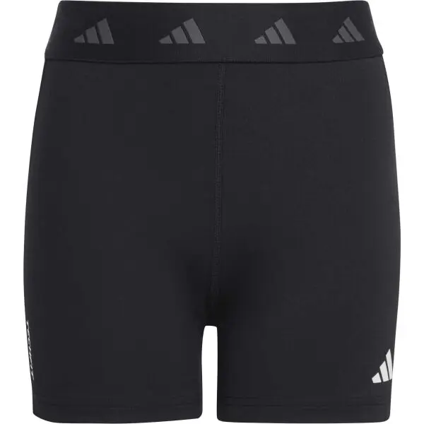 adidas adidas TECHFIT SHORT KIDS Момичешки клин за бягане, черно, размер