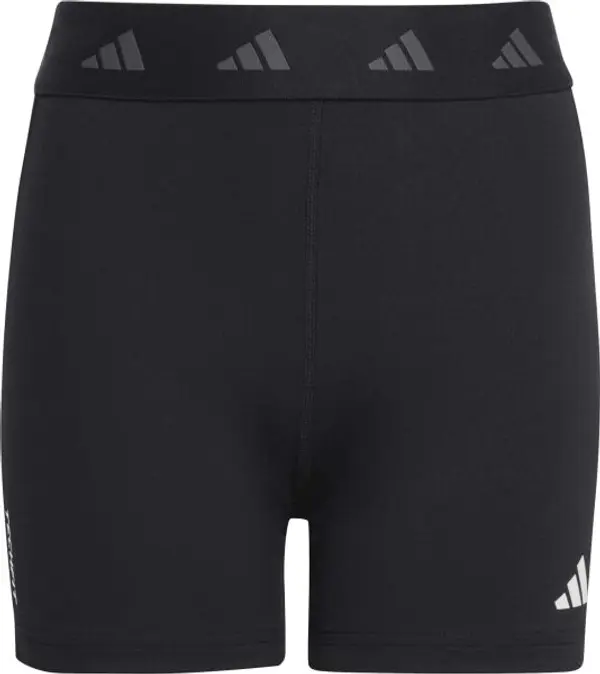 adidas adidas TECHFIT SHORT KIDS Момичешки клин за бягане, черно, размер