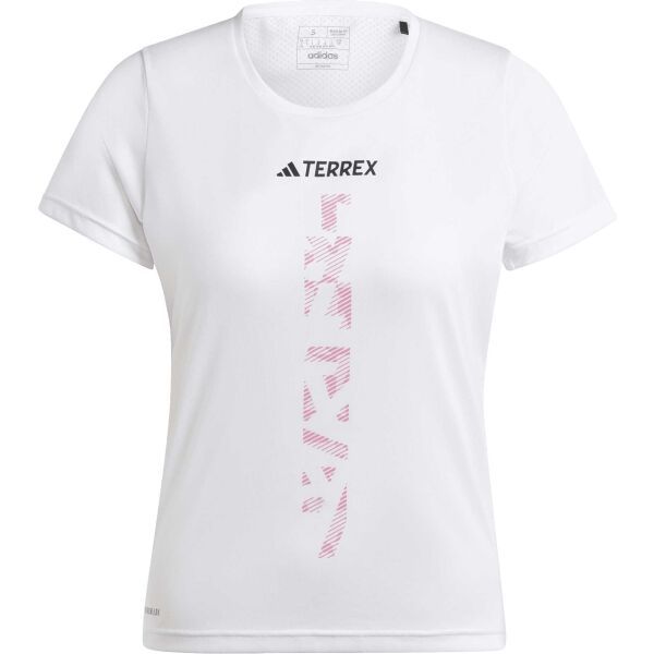 adidas adidas TERREX AGRAVIC TRAIL RUNNNG T-SHIRT Дамска тениска, бяло, размер
