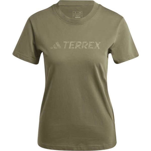 adidas adidas TERREX CLASSIC LOGO Дамска тениска, khaki, размер