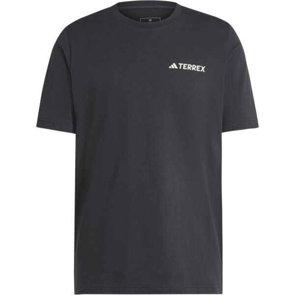 adidas adidas TERREX GEONATURE TEE Мъжка тениска за туризъм, черно, размер