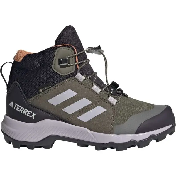 Adidas adidas TERREX MID GTX K Детски туристически обувки, khaki, размер