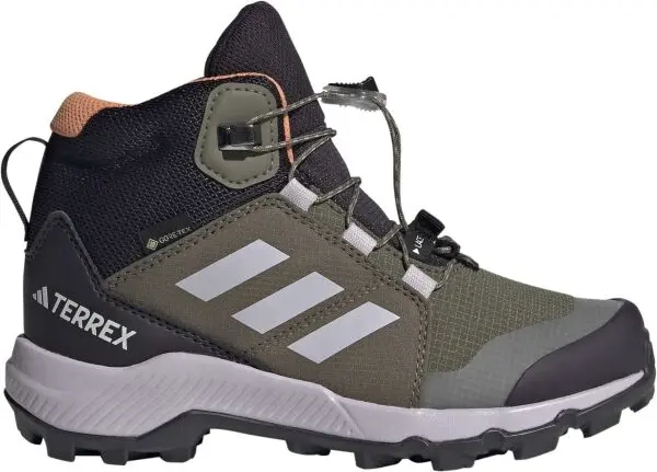 adidas adidas TERREX MID GTX K Детски туристически обувки, khaki, размер