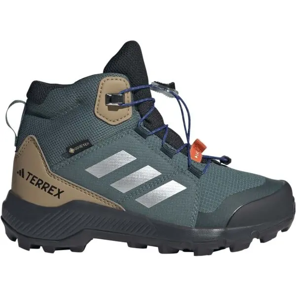 adidas adidas TERREX MID GTX K Детски туристически обувки, тъмнозелено, размер 36 2/3