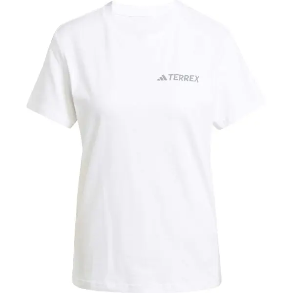 adidas adidas TERREX MOUNTAIN TEE Дамска туристическа тениска, бяло, размер