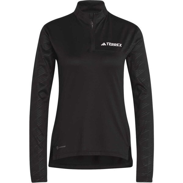adidas adidas TERREX MULTI HALF-ZIP LONG SLEEVE Дамска тениска, черно, размер