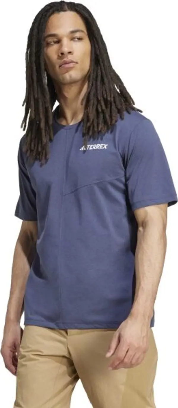 adidas adidas TERREX MULTI TEE Мъжки спортна тениска, синьо, размер
