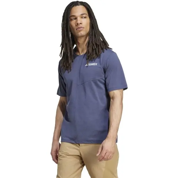 adidas adidas TERREX MULTI TEE Мъжки спортна тениска, синьо, размер
