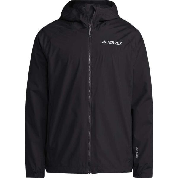 adidas adidas TERREX MULTY 2L RAIN JACKET Мъжко туристическо яке, черно, размер