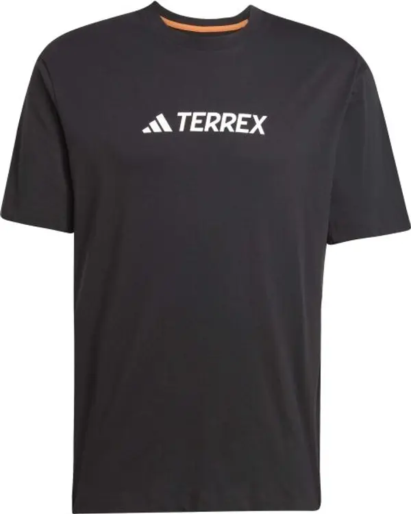 adidas adidas TERREX TEE Мъжка тениска за туризъм, черно, размер XXL